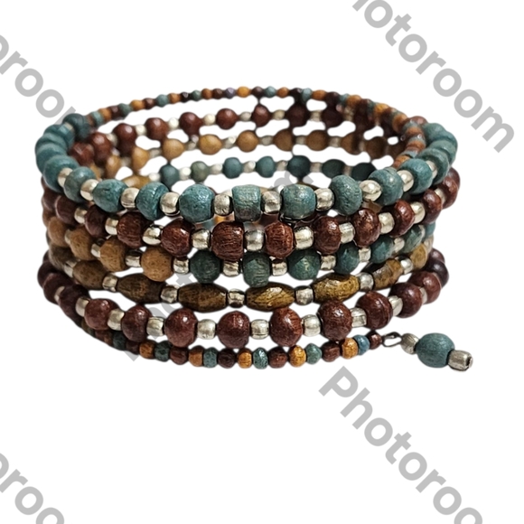 Bohemian Beaded Wrap Bracelet - Picture 3 of 6